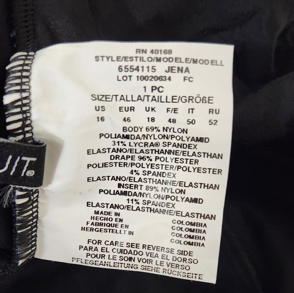 New!Miraclesuit Titania Jena One Piece Swimsuit - Picture 11 of 13